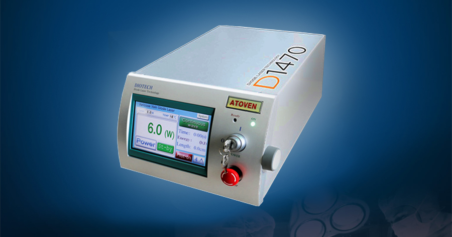 MÁY ĐIỀU TRỊ SUY GIÃN TĨNH MẠCH CHI DƯỚI LASER ATOVEN 1470NM