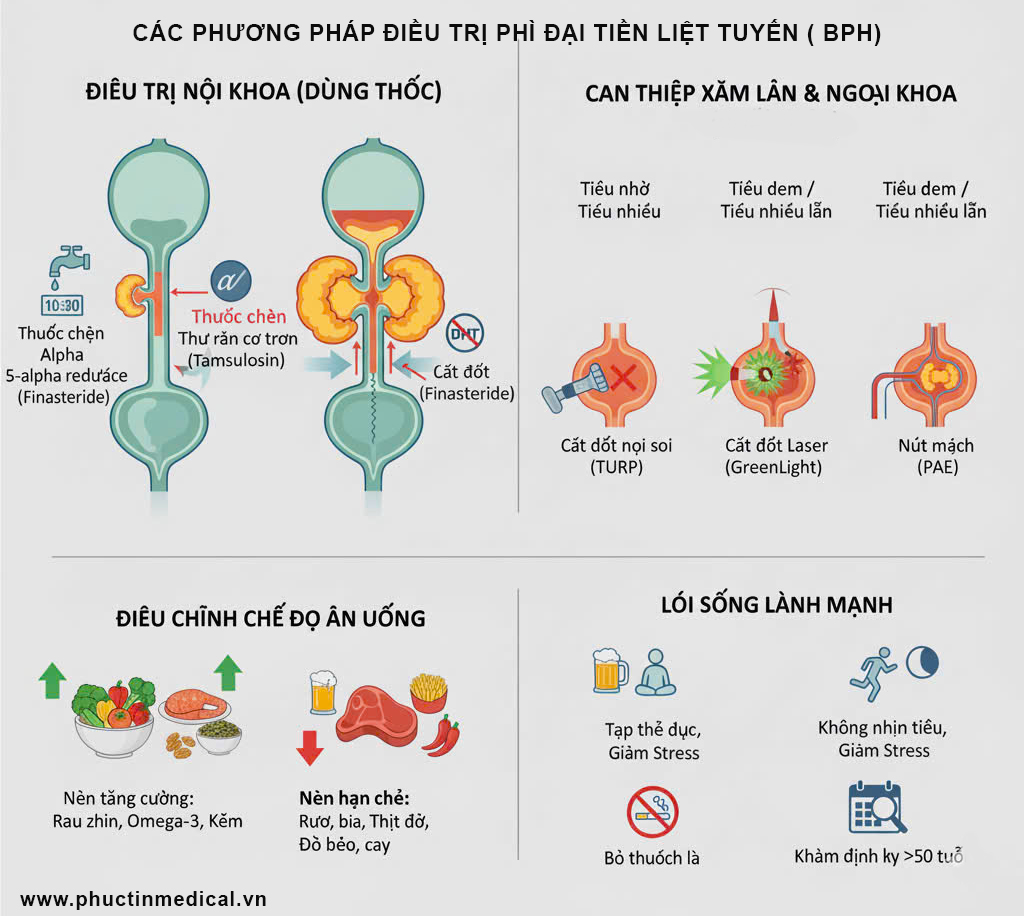 Bệnh Phì đại tiền liệt tuyến (BPH)